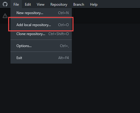 Add local repository